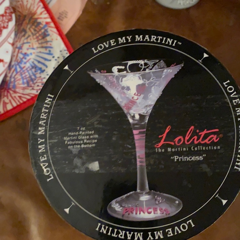 "Lolita" Martina glass